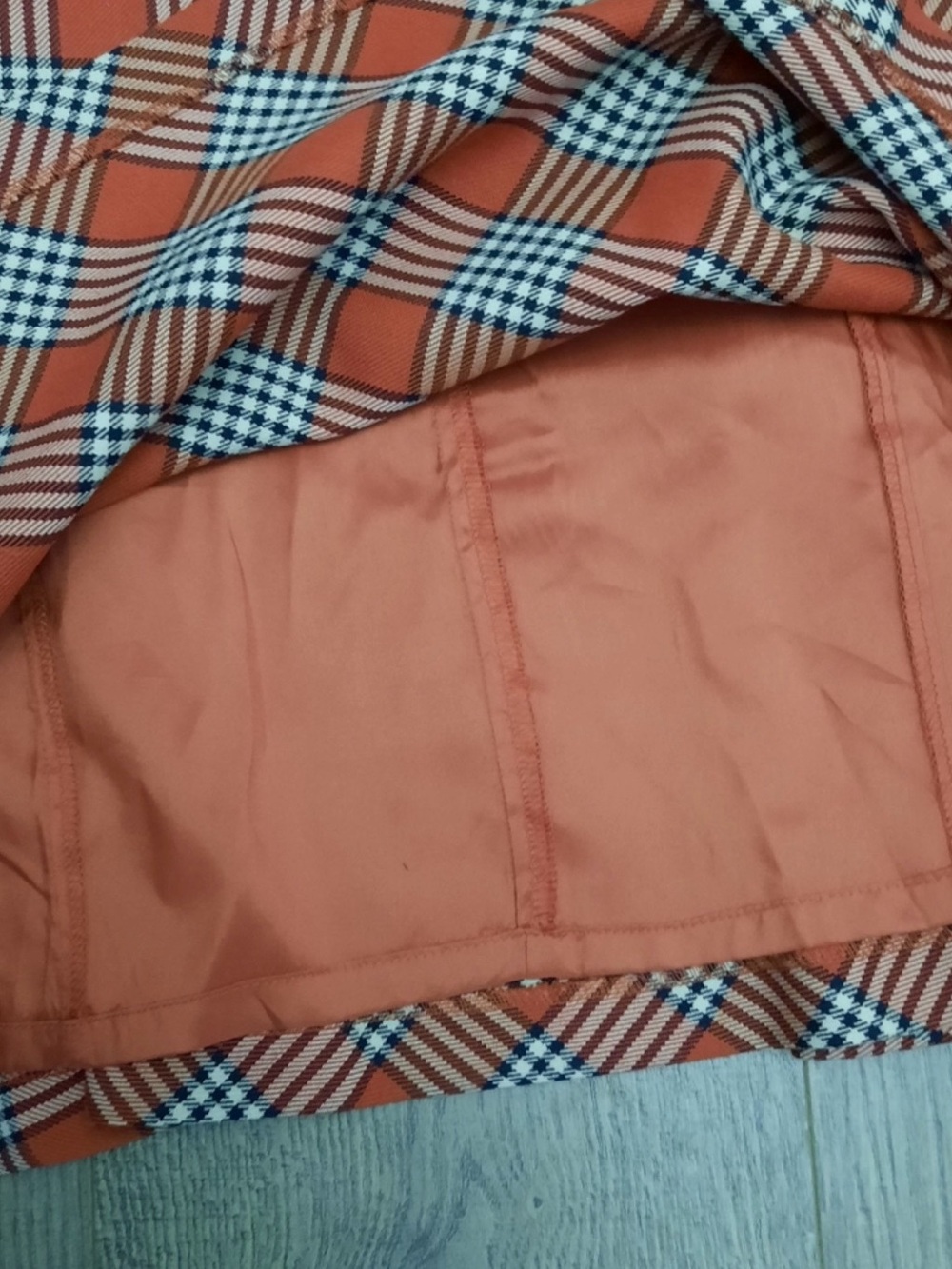 Brooks Brothers Plaid Flounce Hem Dress - Picture 9 of 15